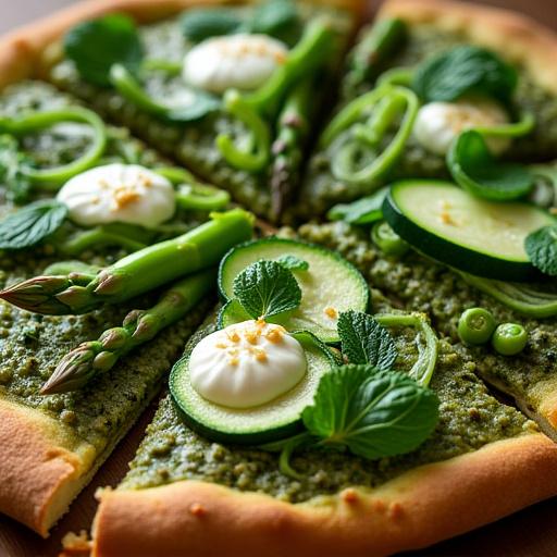 Verdant Garden Pizza